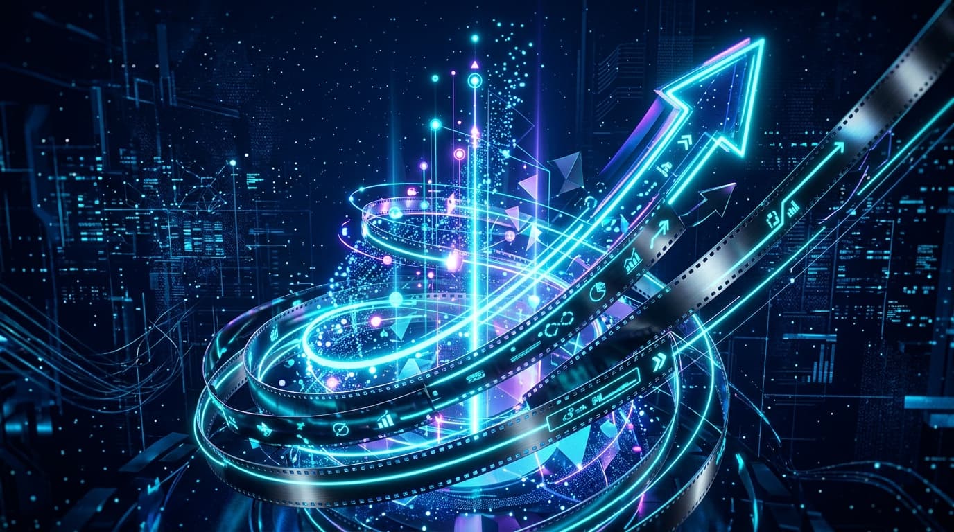 Neural Noir Blog - The AI Creative Advantage: How High-Performing Ad Creatives Scale Modern Growth Marketing - AI generated photorealistic infographic